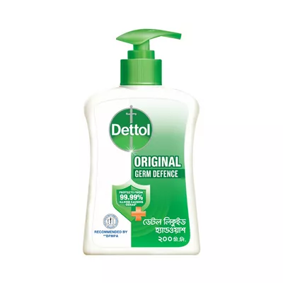 Dettol Handwash Original Liquid Pump (200 ml)