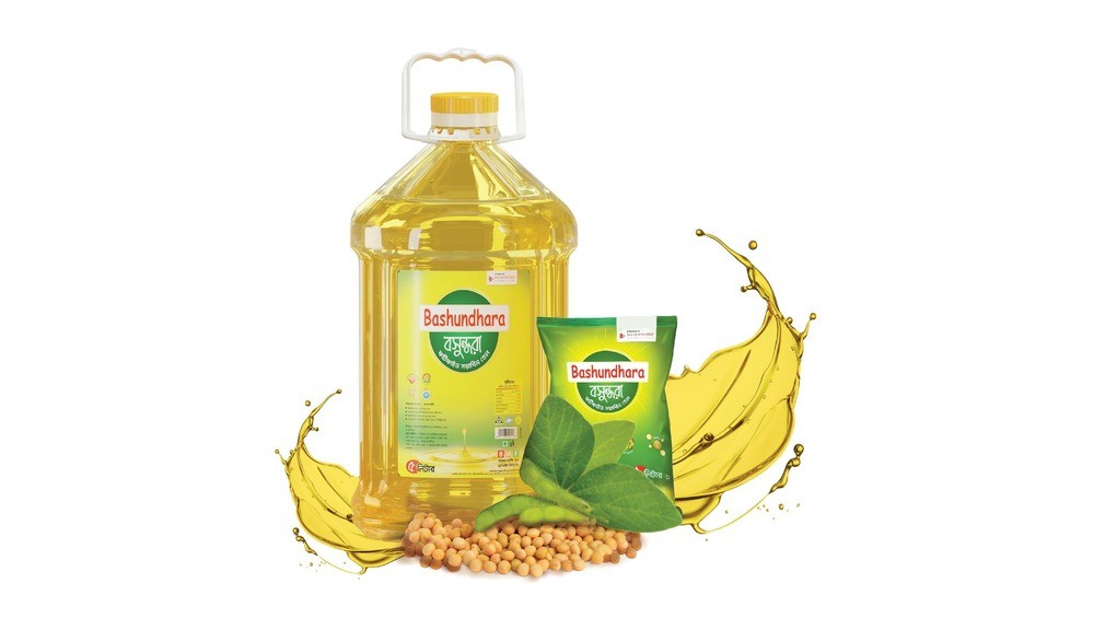 Bashundhara Fortified Soybean Oil (5L)