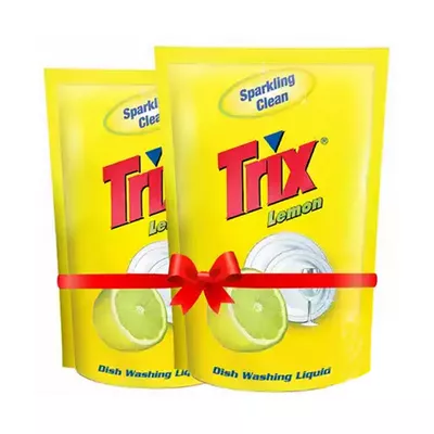 Trix Dishwashing Liquid Refill (250 ml) Combo Pack 2 pcs