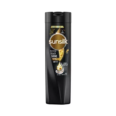 Sunsilk Shampoo Stunning Black Shine (340ml))