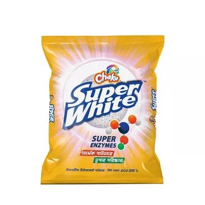 Chaka Super White Premium Detergent Powder (500 gm)