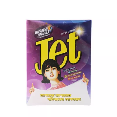 Jet Improved Formula Detergent Powder Paper Pack (500 gm)