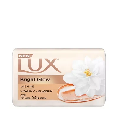 Lux Soap Bar Bright Glow (150gm)