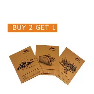 Fresh Standard Large Math Plain Copy (Buy 2 Get 1 Free) (3 pcs)