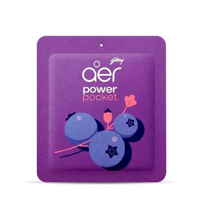 Godrej Aer Power Pocket Bathroom Fragrance Berry Rush (10 gm )