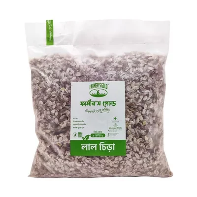 Farmer's Gold Red Flattened Rice (Lal Chira) (1 kg)