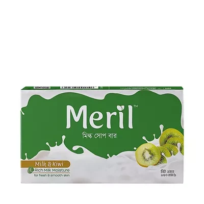 Meril Milk & Kiwi Soap Bar (150 gm)