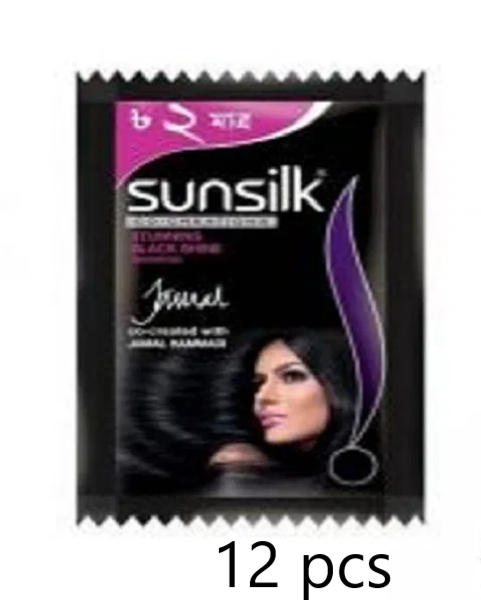 Sunsilk Shampoo Mini Pack  (12 pcs)