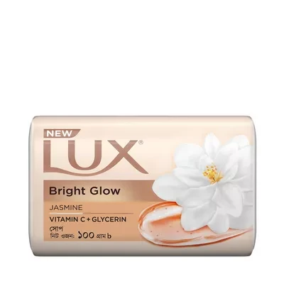 Lux Soap Bar Bright Glow (100 gm )