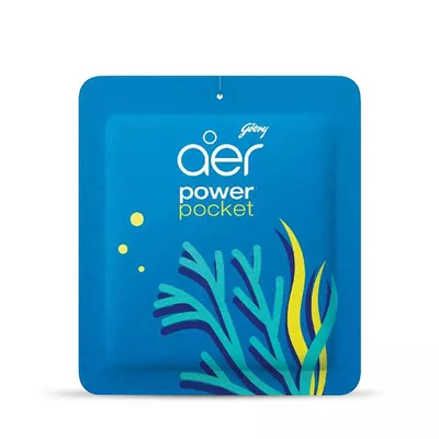 Godrej Aer Power Pocket Bathroom Fragrance Sea Breeze (10 gm)