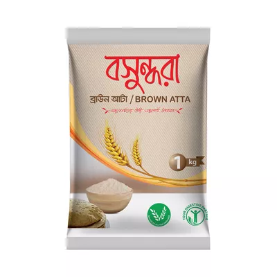 Bashundhara Brown Flour (Lal Atta) (1 kg)