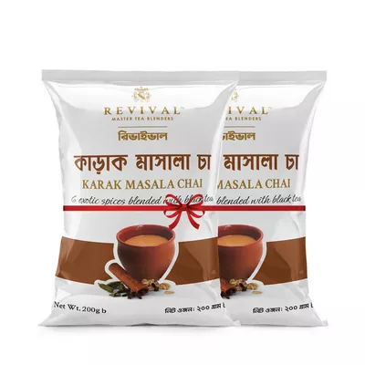 Revival Karak Masala Tea (Bundle Pack) 200 gm (2 pcs)